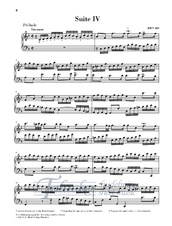 English Suite IV in F major - BWV 809